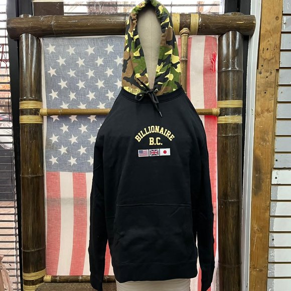 NWOT Billionaire Boys Club pullover Hoodie jacket army camouflage